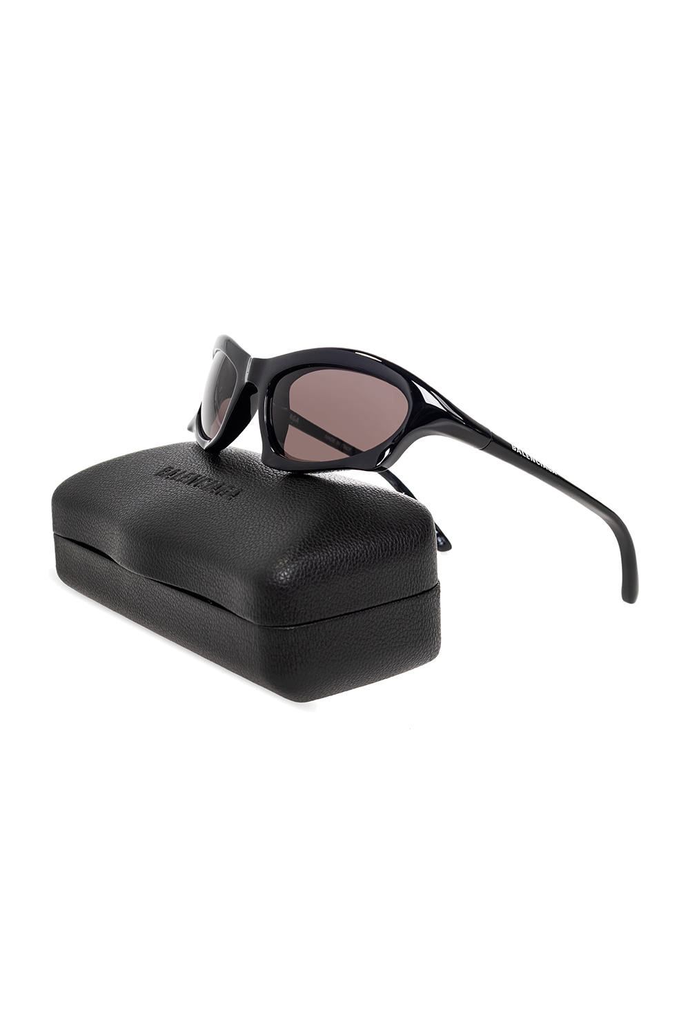 Black 'Bat Rectangle' sunglasses Balenciaga - Vitkac GB